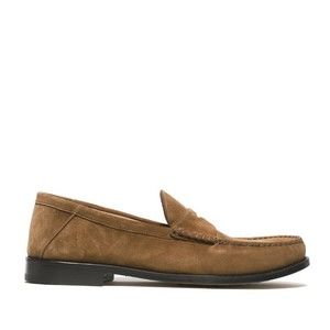 Rossano Bisconti Cigar Brown Soft Suede Moccasin - NWT